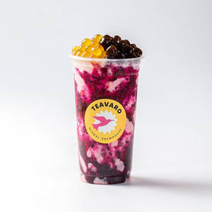 Dragon Raspberry Bubble Milk