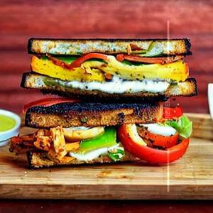 Peri-Peri Paneer Grilled Sandwich