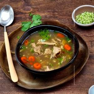 Mutton Chicken Mix Soup