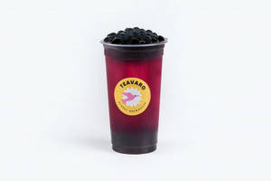Blueberry Fruit Iced Bubble Tea