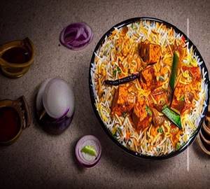 Paneer makhani biryani