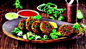 Veg hara bhara kebab 