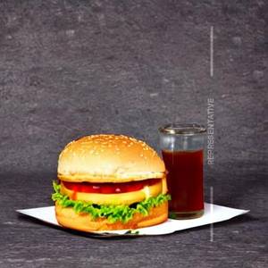 Veg cheese burger