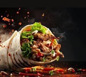Turkish Spicy Chicken Roll