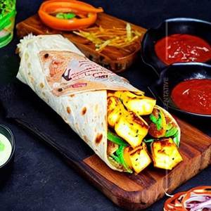Barbeque paneer frankie