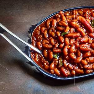 Soya bean chilli