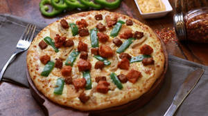Spanish Sizzles Double Burst Pizza
