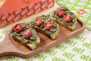 Perfect Pesto Toast