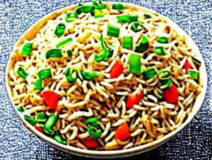 Chilli garlic fried rice