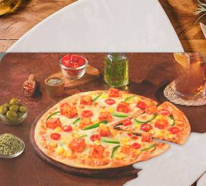 Paneer Tikka Butter Masala Pizza