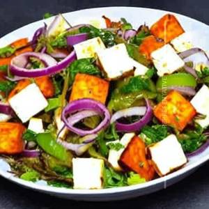 Fresh paneer salad