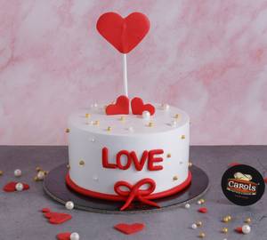 Valentine Special Black Forest Cake [500 Grams]