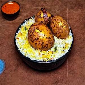 Egg matka biryani