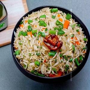 Veg Garlic Fried Rice