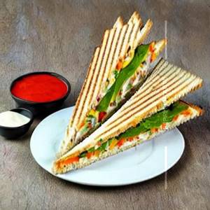 Veg creamy sandwich