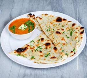 Paneer stuffed naan