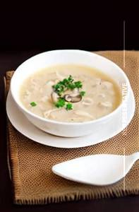 Cream of mushroom soup