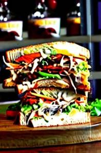 Chicken Spanish Sandwich