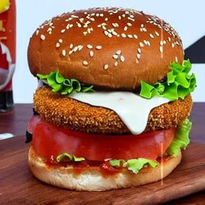 Crispy Paneer Burger      