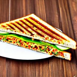 Veg cheese grilled sandwich