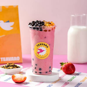 Strawberry Milk Bubble Tea