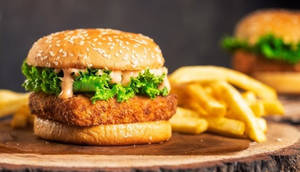 Delicious Paneer Burger