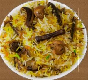 Mushroom Biryani