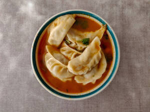 Prawns Jhol Momo