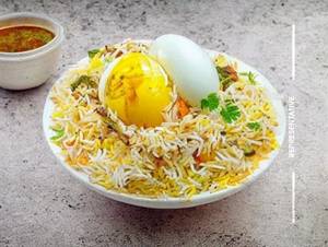 Egg biryani