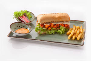 Spicy Cottage Cheese Panini