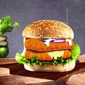 Spicy Paneer burger