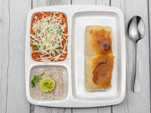 Cheese Pav Bhaji