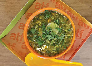 Lemon Coriander Refresh Soup