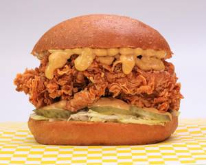 Hyper Crunchy Chicken Burger