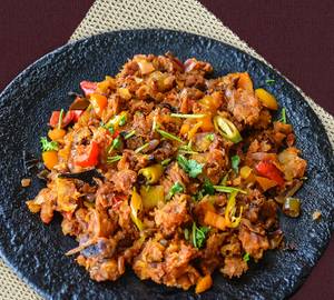 Mutton chilly parotta