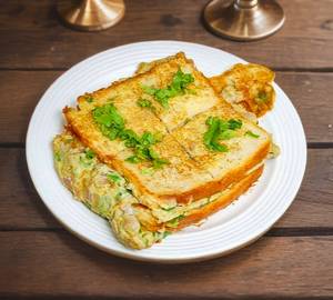 Mayonnaise bread omelette
