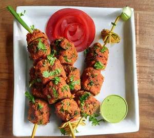 Veg seekh kebab