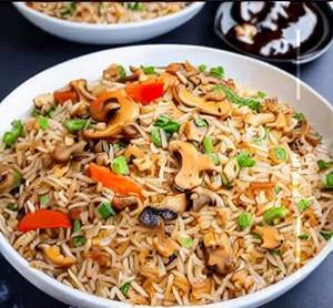 Mushroom Fried Rice
