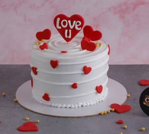 Valentines Special Black Forest Cake [400 Grams]