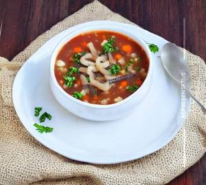 Veg mashroom soup                                                                     
