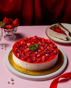Strawberry Cheese Cake - 1 Kg