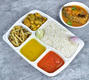 Rohu Fish Thali