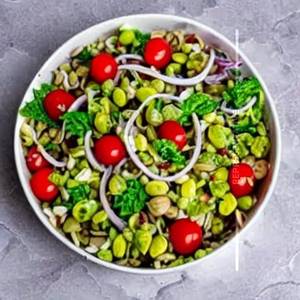Healthy Sprouted Salad