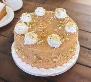 Kulfi badam pista cake New