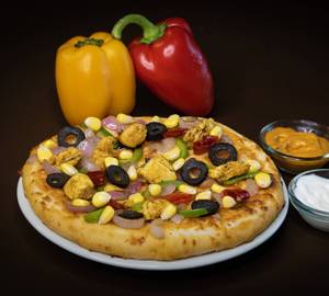 Chicken heaven pizza