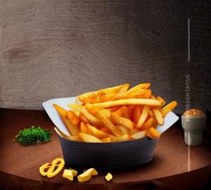 Cheese peri peri fries