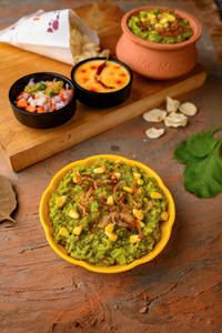 Corn Palak Khichdi