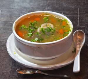 Lemon Coriander Soup