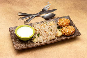 Sabudana Vada Khichdi Combo