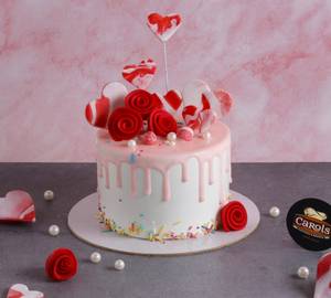 Valentines Special Mango Cake [400 Grams]